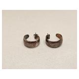VINTAGE STERLING SILVER EARRINGS