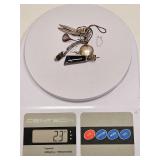 LOT OF STERLING SILVER ODDS 23 GRAMS