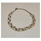 VINTAGE LISNER METAL LINK NECKLACE
