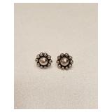 VTG MEXICO STERLING SILVER EARRINGS