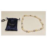 STAUER CULTURED FRESHWATER PEARLS NECKLACE