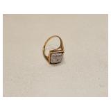 VINTAGE GOLDTONE RING