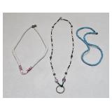 VTG COSTUME JEWELRY NECKLACE LOT