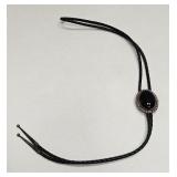 VINTAGE BOLO TIE SILVERTONE