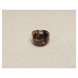 VTG 925 STERLING SILVER DOMED RING