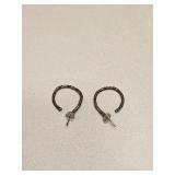 VINTAGE STERLING SILVER EARRINGS