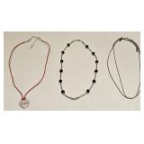VTG COSTUME FASHION JEWELRY NECKLACE LOT