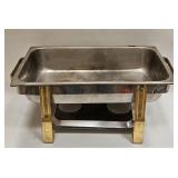 NSF Certified Stainless Steel Food Pan & Stand