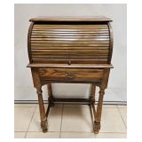 Small Wood Roll Top Desk