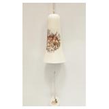 Vintage Ceramic White Tailed Deer Wind Chime