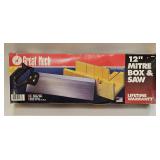 Great Neck 12 inch Mitre Box & Saw