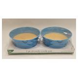 New 2 PK Citronella Candle Pots