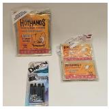 New Hand Warmers & Vent Sticks