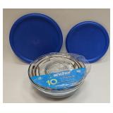 New Anchor Hocking Nesting Glass Bowls