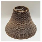 Vintage Wicker Lamp Shade