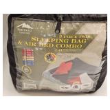 Northwest Territory Sleeping Bag Air Bed Combo