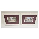 Vintage Linda Wheeler Town Prints