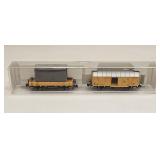 Fleischmann 8561 K Flat Wagon & Box Car
