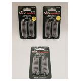 KATO 20-101 249mm (9 3/4') Radius 15 Curve Track