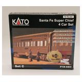 KATO Santa Fe Super Chief 4 Car Set #106-6003