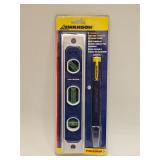 New Swanson 9' Magnetic Level & Carpenter Pencil