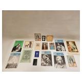 Lot of Older Vintage Religious Paper Items