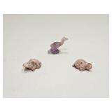 Mini Stone Carved Animals