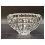 Vtg MIKASA Reflections Full Lead Crystal Bowl 8' D