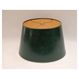 Vintage Cardboard Lamp Shade Green