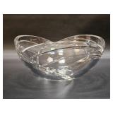 Vtg Regent Collection Full Lead Crystal Bowl 10' D
