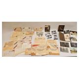 Vintage Western Union War Old Photo Lot