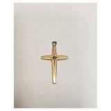 Vintage Gold Filled Cross Pendant