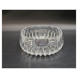 Vintage Full Lead Crystal Bowl 8' D