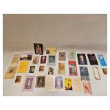 Lot of Older Vintage Religious Paper Items