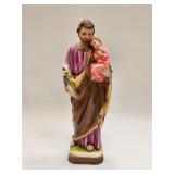 Moshy Brothers Italian Religious Statue Hand Paint
