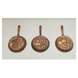 Vintage Decorative Fruit Design Pans