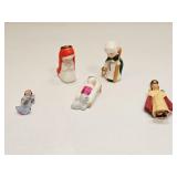 Vintage Religious Mini Figures Odds Lot