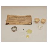 Vintage Silver Kleaner & Lucite Lenses Odds Lot