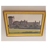Vintage Photo Of Old Castle Framed