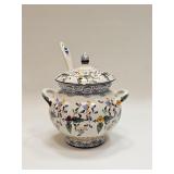 Hand Painted Covered Tureen Carvalhinho Portugal