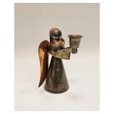 Vintage Brass & Copper Angel Figure