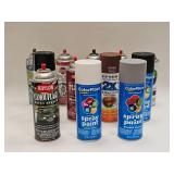 Spray Paint Cans New & Partials