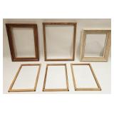 Vintage Small Wood Frames Lot