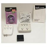 Odds Lot Multi Plugs DVD-RW Discs Timer