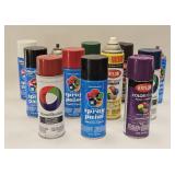 Spray Paint Cans New & Partials