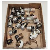 Lot Of Old Lamp Sockets Fatboy