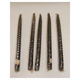 Vintage Twisted Candles Hong Kong New Old Stock
