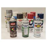 Spray Paint Cans New & Partials