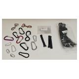 STURME Aluminum D Ring Carabiners Clip D & Odds