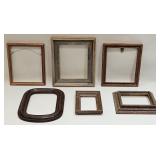 Vintage Small Wood Frames Lot